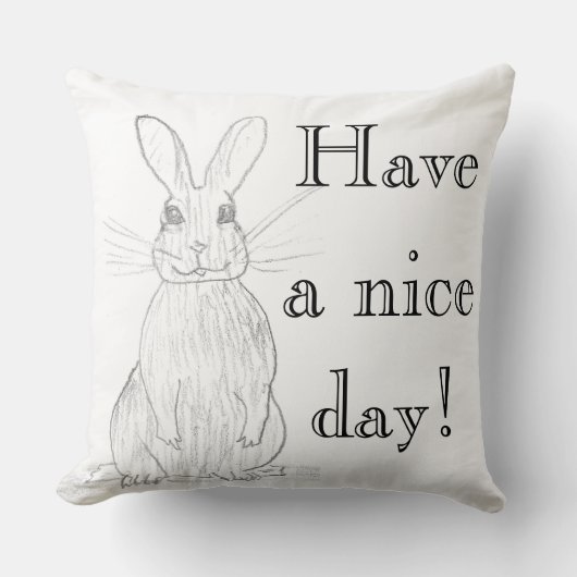 Throw Pillow クッション (正面)