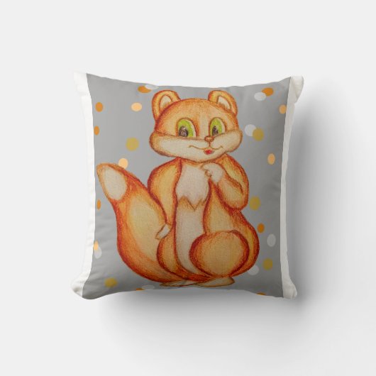 Throw Pillow クッション (正面)