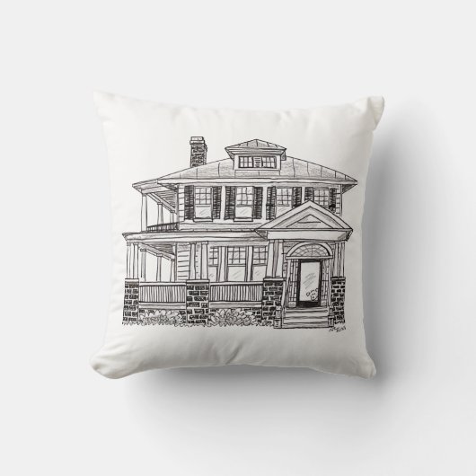 Throw Pillow クッション (正面)