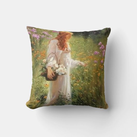 Throw Pillow クッション (正面)