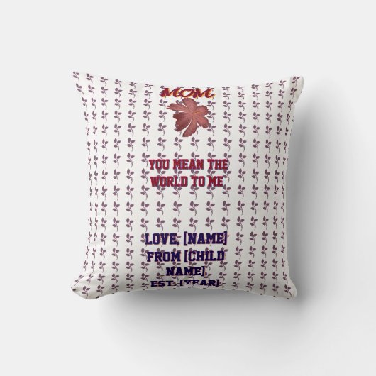 Throw Pillow クッション (正面)