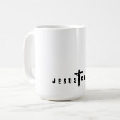 Throw Pillow コーヒーマグカップ (正面左)