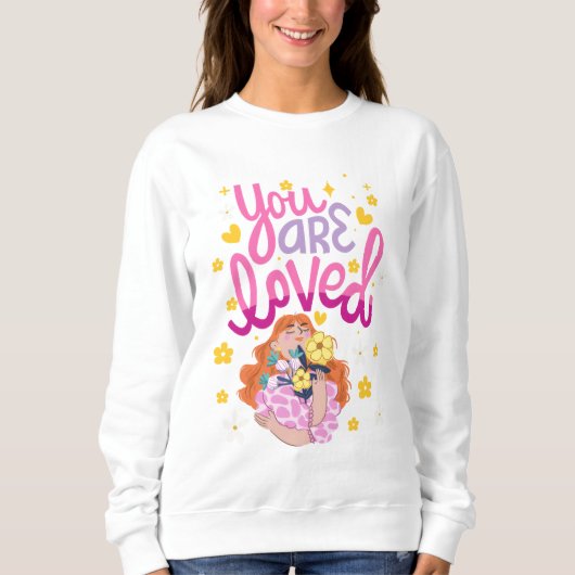 Throw Pillow スウェットシャツ (正面)