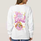 Throw Pillow スウェットシャツ (裏面)