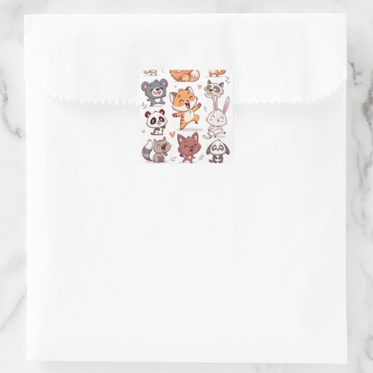 Throw Pillow スクエアシール (バッグ)