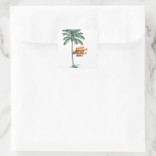 Throw Pillow スクエアシール (バッグ)