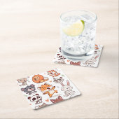 Throw Pillow スクエアペーパーコースター (インサイチュ)