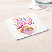 Throw Pillow スクエアペーパーコースター (アングル)