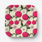 Throw Pillow ペーパープレート (正面)