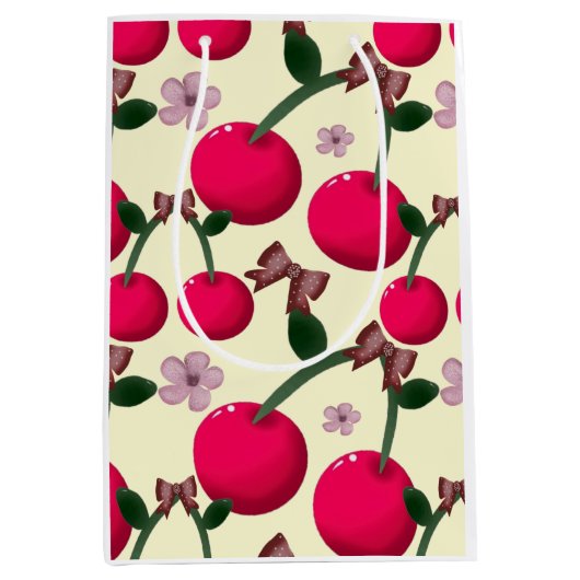 Throw Pillow ミディアムペーパーバッグ (正面)