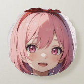 Throw Pillow ラウンドクッション (正面)