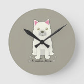 Throw Pillow ラウンド壁時計 (正面)