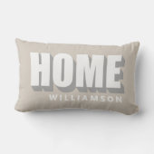 Throw Pillow ランバークッション (裏面)