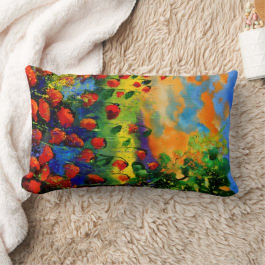 Throw pillow ランバークッション (ブランケット)