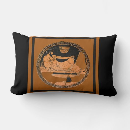 Throw Pillow ランバークッション (正面)