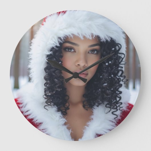 Throw Pillow ラージ壁時計 (正面)