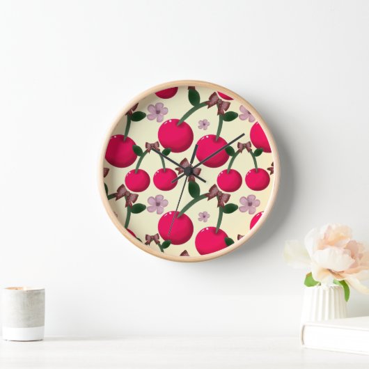 Throw Pillow 壁時計 (ホーム)