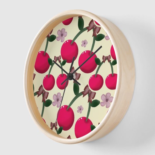 Throw Pillow 壁時計 (傾斜)