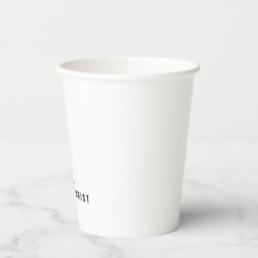 Throw Pillow 紙コップ (左)