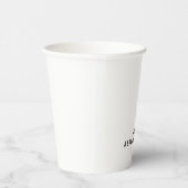 Throw Pillow 紙コップ (右)