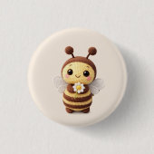 Throw Pillow 缶バッジ (正面)