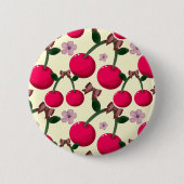 Throw Pillow 缶バッジ (正面)