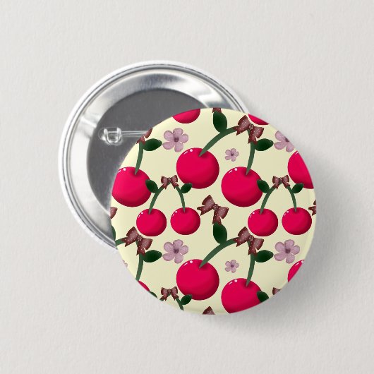 Throw Pillow 缶バッジ (正面&裏面)