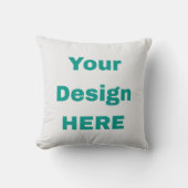 Throw Pillow 16" x 16" クッション (正面)