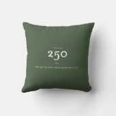 Throw Pillow — 1st Rhode Island Regiment クッション (裏面)