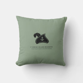 Throw Pillow — 1st Rhode Island Regiment クッション