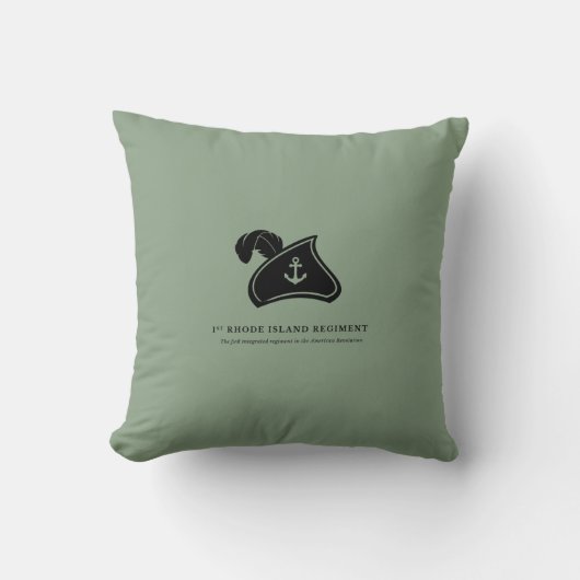 Throw Pillow — 1st Rhode Island Regiment クッション (正面)