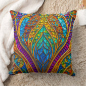 Throw Pillow 20"x20" クッション (ブランケット)