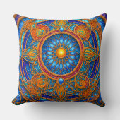 Throw Pillow 20"x20" クッション (正面)