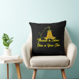 Throw Pillow 20" x 20" – Flowers for the Soul クッション