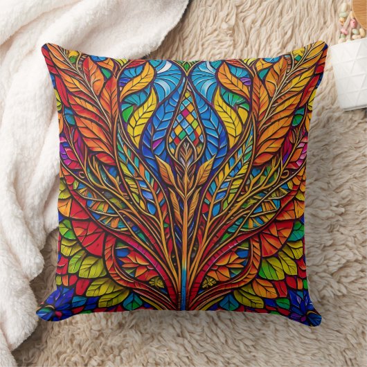 Throw Pillow 20'x20" クッション (ブランケット)