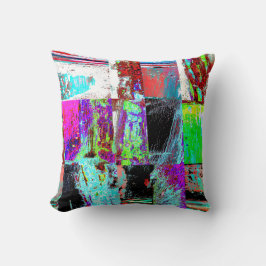 Throw Pillow – Abstract Grid クッション