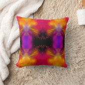 Throw Pillow Abstract style  クッション (ブランケット)