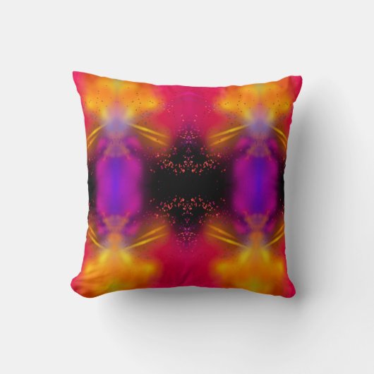 Throw Pillow Abstract style  クッション (正面)