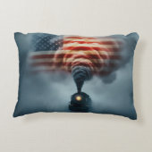 Throw Pillow-All Aboard the Freedom Train アクセントクッション (裏面)