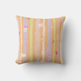 Throw Pillow – Baby Joy & Creatures Pastel Animal クッション