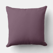 Throw Pillow Blush Pink Hydrangea Floral Botanical クッション (裏面)