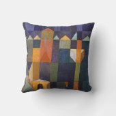 Throw Pillow - ''City of Towers'' - Paul Klee クッション (裏面)