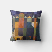 Throw Pillow - ''City of Towers'' - Paul Klee クッション (正面)