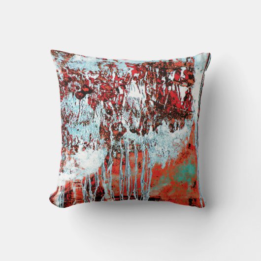 Throw Pillow – Corrosion Pulse クッション (正面)