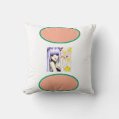 Throw Pillow, Coussin 40,6 cm x 40,6 cm クッション (正面)
