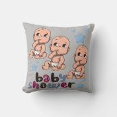  Throw Pillow  ECC,COJINES BABY クッション (正面)