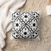 Throw Pillow Elegant Moroccan Geometric Throw Pill クッション (ブランケット)