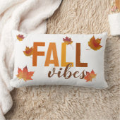 Throw Pillow Fall Vibes ランバークッション (ブランケット)