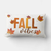 Throw Pillow Fall Vibes ランバークッション (正面)