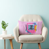 Throw Pillow Fantasy Ninja Girl: Mystic Adventures ランバークッション (椅子)